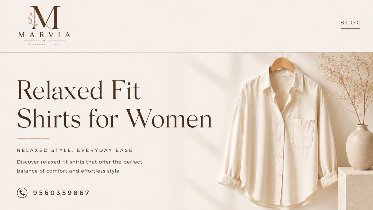 Relaxed Fit Shirts For Women